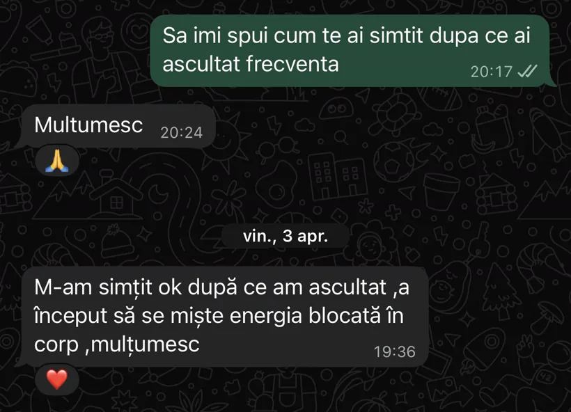 Mesaj: a început să se miște energia blocată în corp